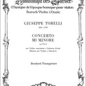 Kostenfreie Lieferung Concerto mi minore op.8,9 per violino concertante e orchestra d'archi