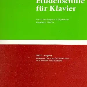 Neue Etüdenschule Band 1b für Klavier Markenware