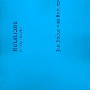 Bestpreis Rotations for alto recorder solo