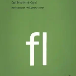 3 Sonaten für Orgel Preis Gesenkt