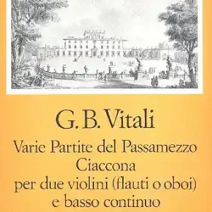 Varie partite del passamezzo op.7,1 ciaccona op.7,3 per 2 violini Meistverkauft