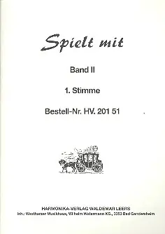 Saisonangebot Spielt mit Band 2 1.Stimme