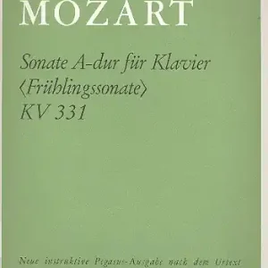 Sonate A-Dur KV331 für Klavier Letzte Chance