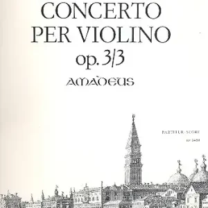 Konzert G-Dur op.3,3 PV96 für Violine Streicher und Bc Günstig