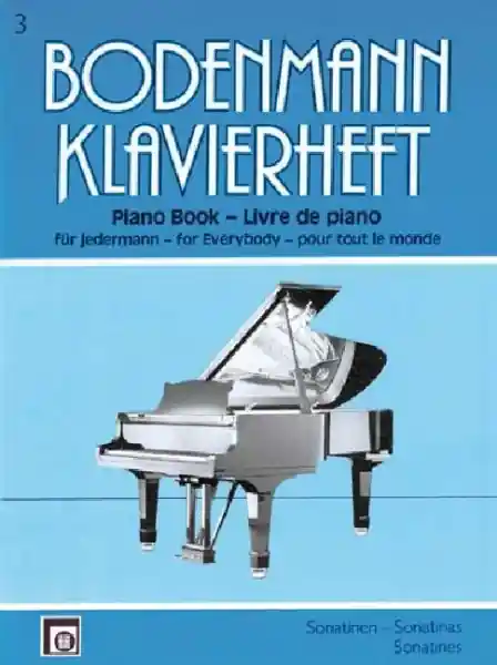 Bodenmann Klavierheft Band 3 Sonatinen für Klavier Begrenztes Angebot