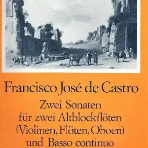 Billig 2 Sonaten aus op.1 für 2 Altblockflöten und Bc