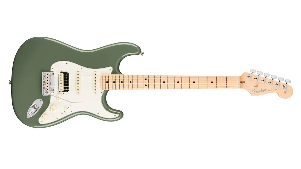 Aktuell Fender AM Professional Stratocaster HSS Shawbucker MN ATO