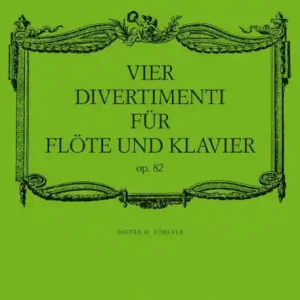4 Divertimenti op.82 für Flöte und Klavier Mega-Angebot