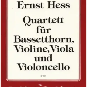 Nur Heute Quartett Kleine Musik op.29b für Bassetthorn, Violine, Viola und Violoncello