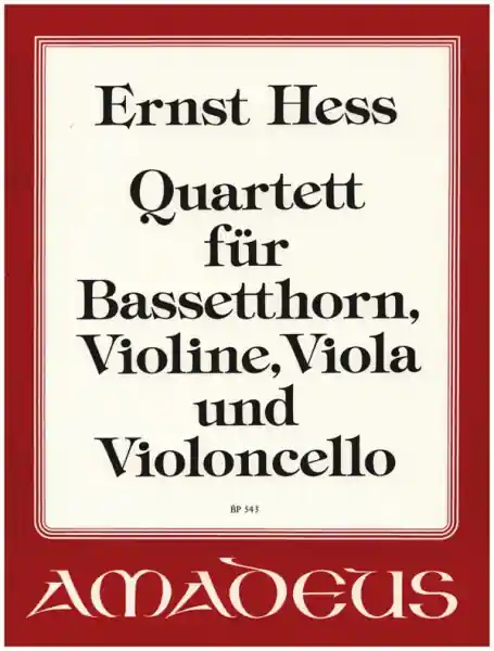 Nur Heute Quartett Kleine Musik op.29b für Bassetthorn, Violine, Viola und Violoncello