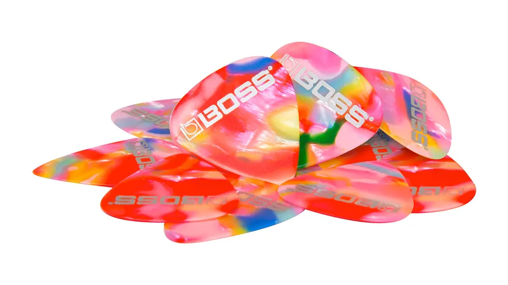 Günstig Boss BPK-12-MM Picks Mosaic 12er-Pack