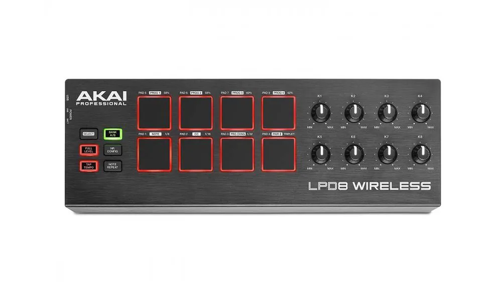 Sichere Zahlung Akai LPD 8 Wireless Midi Controller mit USB und Bluetooth