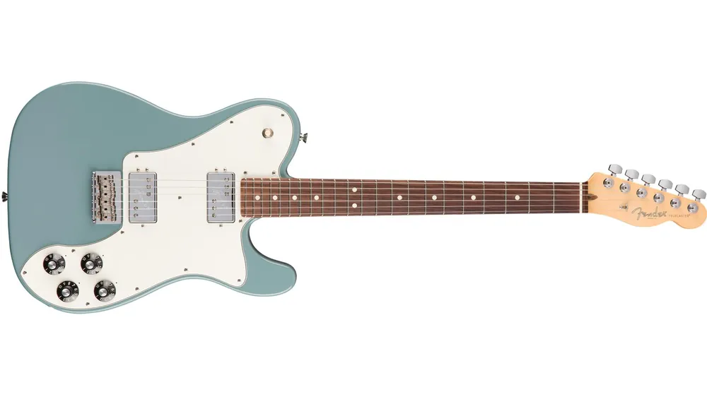 Kostenloser Rückversand Fender AM Professional Telecaster DLX Shawbucker RW SNG