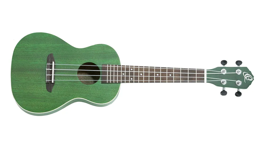 Sichere Zahlung Ortega RUFOREST Konzert Ukulele See Thru Green