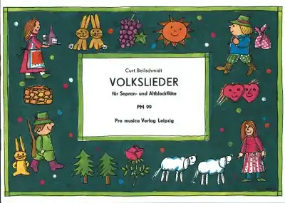 Volkslieder für 2 Blockflöten (SA) Schnäppchen
