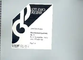 Blechbläserquintett Nr.1 für 2 Trompeten, Horn und 2 Posaunen Bestseller