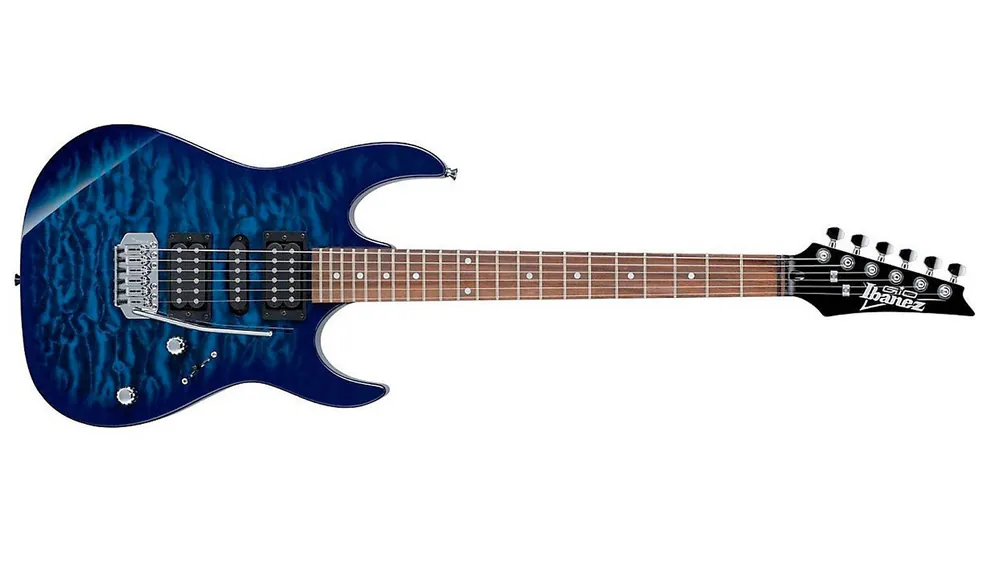 Markenprodukt Ibanez GRX70QA-TBB E-Gitarre