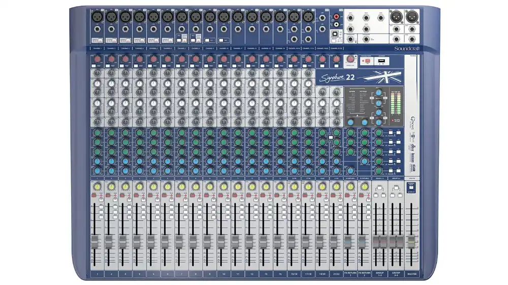 Soundcraft Signature 22 Kostenloser Rückversand
