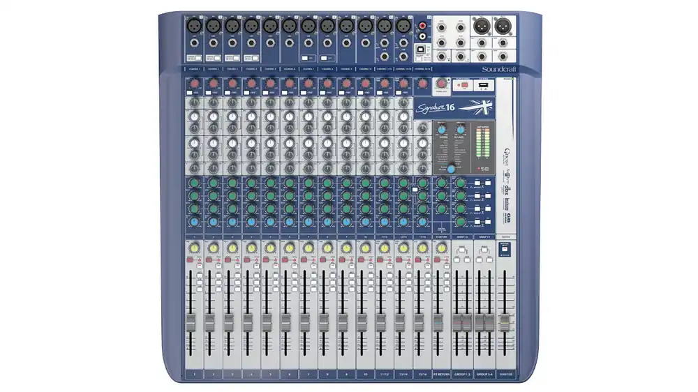 Kostenfreie Lieferung Soundcraft Signature 16