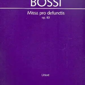 Zertifiziert Missa pro defunctis op.83 für gem Chor a cappella (Harmonium /Orgel ad lib)