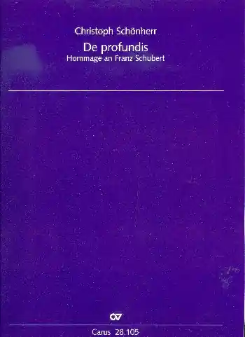 Top-Preis De profundis für Soli, gem Chor und Orchester