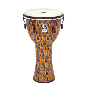Top-Angebot Toca Djembe Freestyle Mec Kente Cloth SFDMX-12K 12"
