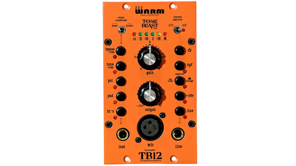 Begrenztes Angebot Warm Audio TB-12-500 Mikrofon- und Instrumentenvorverstärker