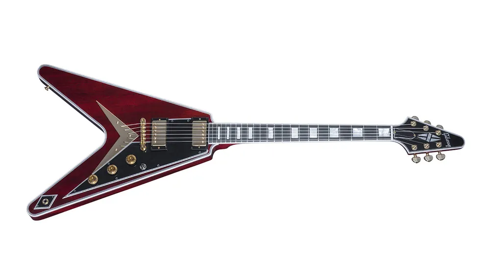 Billig Gibson 2016 Flying V Custom Shop Faded Cherry