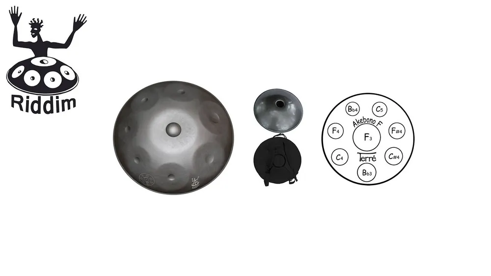 Terre Riddim Handpan F Akebono Billig