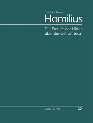 Geprüft Die Freude der Hirten über die Geburt Jesu HoWV I.1 für Soli, gem Chor und Orchester