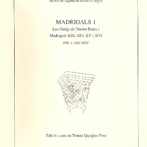 Sichere Zahlung Madrigale Band 1 für gem Chor a cappella