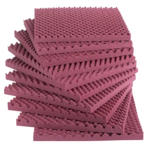 Rabatt Universal Acoustics UNLUN60050-BUR Lunar Absorberpanel 10er burgund