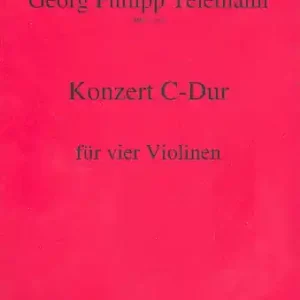 Konzert C-Dur für 4 Violinen Sale