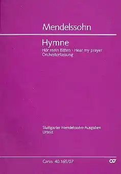 Hör mein Bitten (in der Orchesterfassung) für Sopran, Chor und Orchester Billig