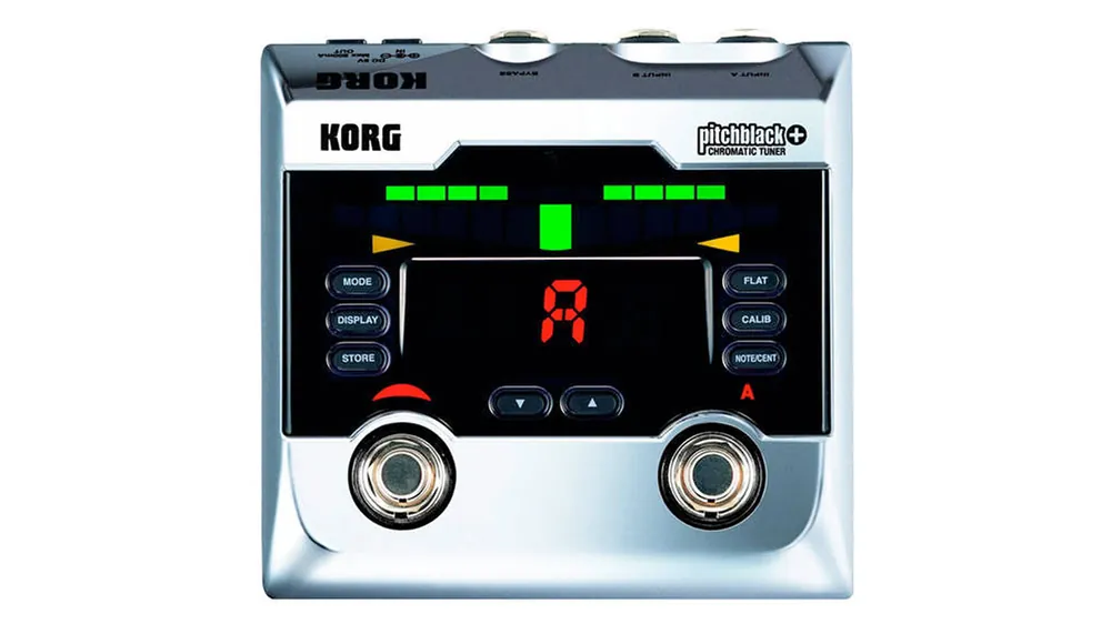 Letzte Chance Korg Pitch-Black Plus Floor Tuner Chrom