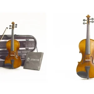 Versand Am Gleichen Tag Stentor SR1542A Violine 4/4 Graduate mit Bogen und Koffer