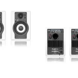 Ausverkauf Fluid Audio F4W Studiomonitor Paar Weiß