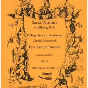 Günstig Ecce sacrum paratum (Boeddecker) und Ecce Sacrum Paratum (Monteverdi)