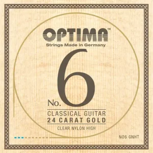 Optima No.6 Nylon 24 Karat Gold Konzertgitarrensaiten Heißes Angebot