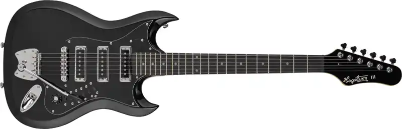 Finale Aktion Hagstrom HSH309 Retroscape H-III Black Gloss