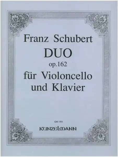 Echt Duo op.162 für Violoncello und Klavier