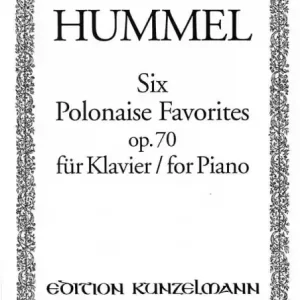 6 Polonaise favorites op.70 für Klavier Wochenendangebot