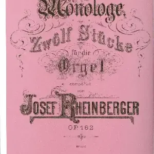 Heißes Angebot Monologe op.162 12 Stücke für Orgel