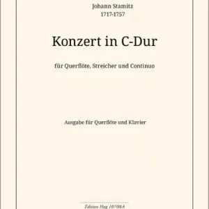 Highlight Konzert C-Dur für Flöte, Streicher und Bc