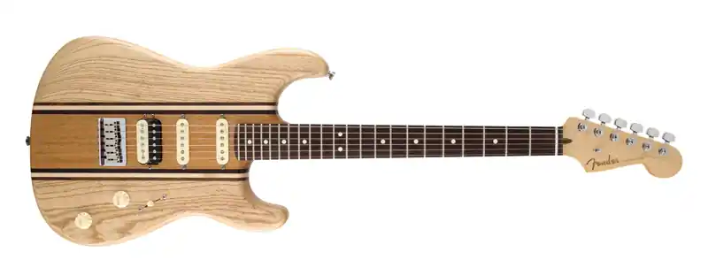 Wochenendangebot Fender Limited Edition Longboard Stratocaster HSS RW NAT