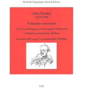 Kostenloser Versand Variazioni concertanti op.26 für Sopran, Klarinette und Klavier