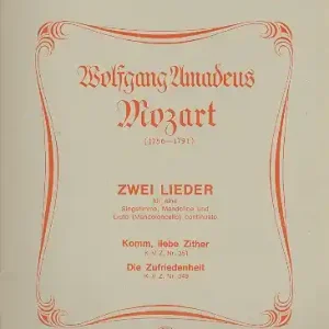 2 Lieder für Singstimme, Mandoline und Laute (Mandoloncello) Knallerangebot