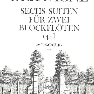 Heißes Angebot 6 Suites de Pièces op.1 für 2 musettes (Altblockflöten, Flöten oder Oboen)