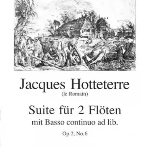 Suite op.2,6 für 2 Flöten und Bc ad lib. Wochenendangebot