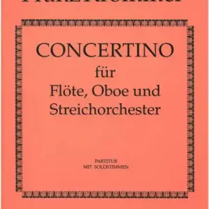Concertino für Flöte, Oboe und Orchester Sonderangebot